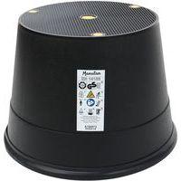 Marchepied mobile polypropylène - 1 marche Noir - Image principale