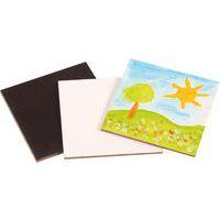 Magnet à décorer forme carrée (lot de 12 pièces) - Image 5