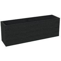 Jardinière Espace 160 x 40 x 55 cm noir - Image principale