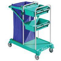 Chariot de nettoyage Green Line 2 x 6 L Vert - Image principale