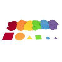 Assortiment 150 gommettes géométriques en feutrine thumbnail image 2