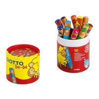Pot 10 crayons couleurs gros module mine géante Ø 7 mm bébé - Giotto
