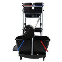 Chariot de nettoyage avec porte-sac - 4 seaux et 1 presse thumbnail image 9