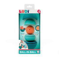 Lot 3 balles texturées silicone - Ludi
