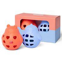 Lot 2 hochets silicone - Little L