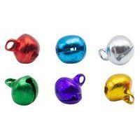 100 grelots Ø 10 mm - 6 couleurs assorties - O'color