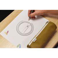 Rapporteur 360° 12 cm plastique transparent thumbnail image 2