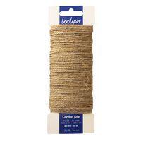 Carte cordon jute - 20 m - 2 mm - 1 coloris - Image principale