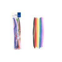 Sachet de 25 chenilles 30 cm Ø 6 mm, coloris assortis