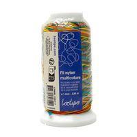 Bobine 230 m fil nylon multicolore