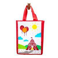 Lot 6 sacs shopping coton en couleurs assorties 30x23 cm - Image 3