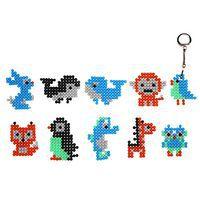 Pack aquaperles Aqua'nimals 1500 pièces 3x3 mm 5 couleurs assorties +10 modèles thumbnail image 2