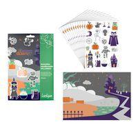 Etui de 12 planches gommettes Halloween thumbnail image 7