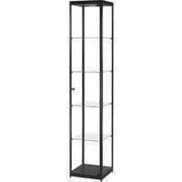Vitrine d'exposition - 400 x 400 x 2000 mm - Manutan Expert