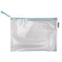 Lot de 6 pochettes zippées A4, coloris pastel assortis thumbnail image 9