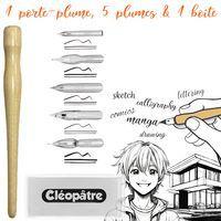 Set porte plume + 5 plumes - Image 2