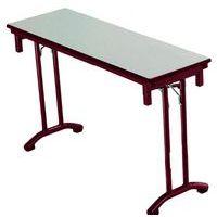 Table pliante Lyra chants surmoulés - Manutan Expert