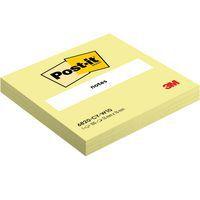 Bloc 100 feuilles 76x76 mm notes Post-it® jaune