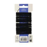 Carte de 10 m de fil élastique noir pour masque diamètre 1mm - Image 2