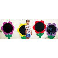Lot de 5 fleurs ardoise géantes thumbnail image 3
