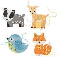 Lot 4 animaux à lacer - Image principale