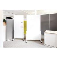 Tableau blanc mobile solid easy2move 75x180 cm thumbnail image 2