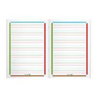 Cahier serpodile agrafé 24x32 48 pages ligné 5 mm niveau 2 - Image 2