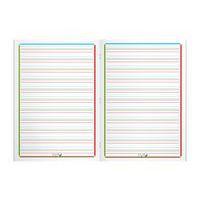 Cahier serpodile agrafé 24x32 48 pages ligné 3 mm niveau 3 - Image 2