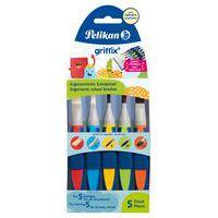 Lot de 5 pinceaux ergonomiques - Image principale