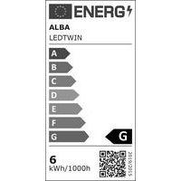 Lampe de bureau sans fil LED LEDTWIN ABS Noir thumbnail image 3
