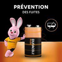 Lot de 2 Duracell Plus 100% 9V - 2 unités - Image 5