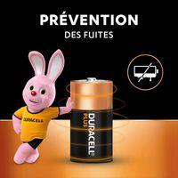 Lot de 4 Duracell Plus 100% C X4 thumbnail image 3