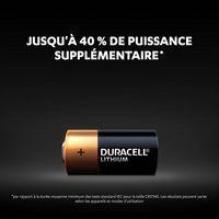 Lot de 2 Pilesithium haute puissance Duracell 123 3 V thumbnail image 4