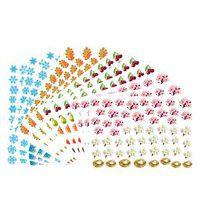 Pochette 12 planches de gommettes 4 saisons - Image 2