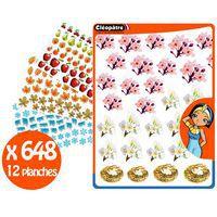 Pochette 12 planches de gommettes 4 saisons - Image 4