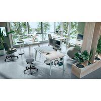 Tabouret siège oscillant avec roulettes Leitz - Image 3