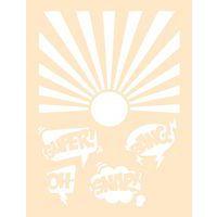 Lot 4 pochoirs manga - Image 2