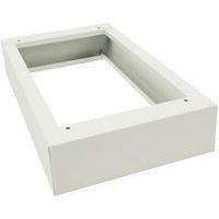 Socle pour case vestiaire largeur 250 mm blanc RAL 1015 - Image principale