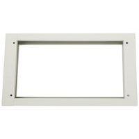 Socle pour case vestiaire largeur 250 mm blanc RAL 1015 - Image 2