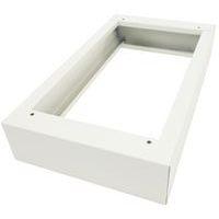 Socle pour case vestiaire largeur 250 mm blanc RAL 1015 - Image 3