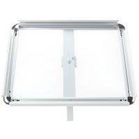 Support d'affichage pivotant incurvé - Manutan  A3 - Image 4