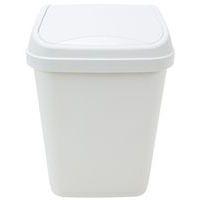 Poubelle à couvercle basculant - 25L - Blanc - Probbax - Image 4