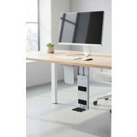 Support unité centrale coloris argent - Image 2