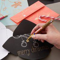 Lot de 10 Marqueur peinture Col.:Argent Mdl:Edding 751 thumbnail image 4