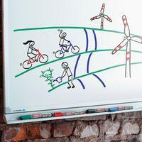 Marqueur tableaux blancs edding 29 biseauté - assorti thumbnail image 2