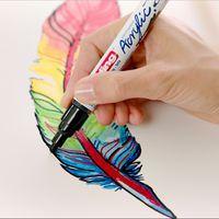 Etui 5 marqueurs Acrylic 5100 pastel pointe ogive thumbnail image 3