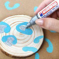 Etui 5 marqueurs Acrylic 5100 pastel pointe ogive - Image 5