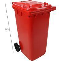 Poubelle Full Color - 240 L - Rouge - Manutan thumbnail image 4