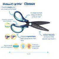 Ciseaux 14 cm Griffix lame titane gaucher - Image 4