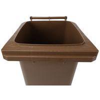 Poubelle Full Color - 120 L - Marron - Manutan thumbnail image 6
